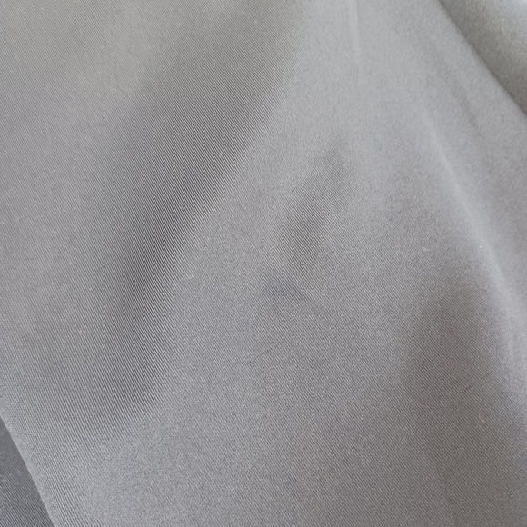 Xscape Cocktail Midi Dress Size 4 Ruffle Scuba Off the Shoulder In Midnight - Picture 12 of 16